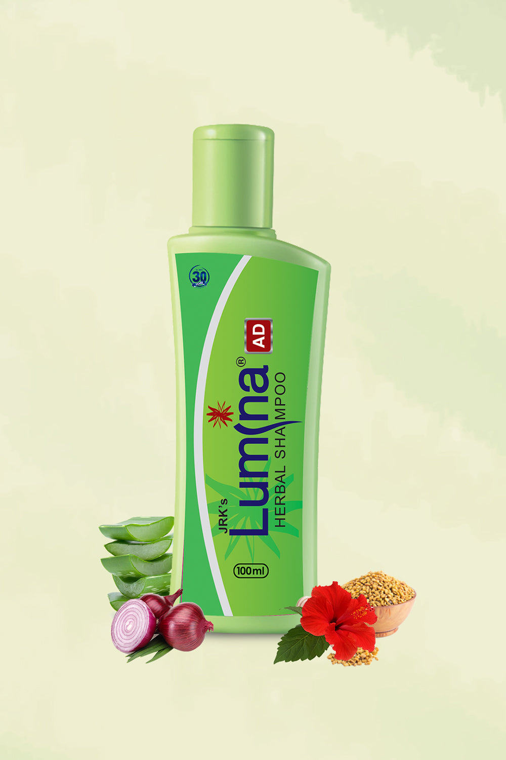 Lumina AD Herbal shampoo |Dandruff and scalp psoriasis