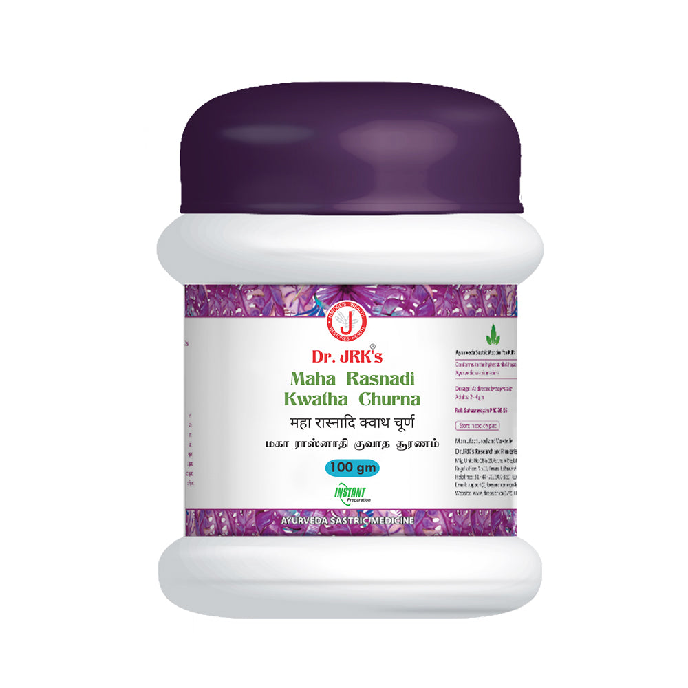 Dr. JRKs's Maha Rasnadi Kwatha Churna 100 gms – Caredura wellness ...